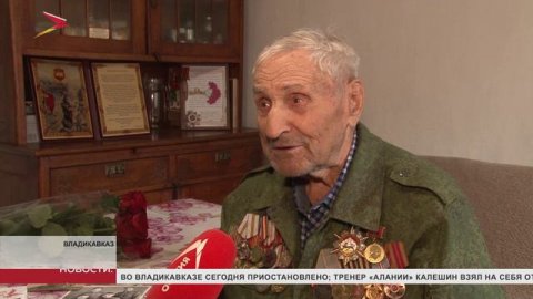 Ветеран Иван Тимошкин вёл танк Т-34, который позже установили на площади Победы во Владикавказе