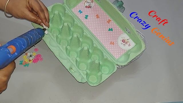 2 new Economical spring/Easter craft idea made with Egg trays | DIY Easter craft idea ?61