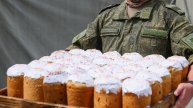 «Народный фронт» доставил бойцам ВС РФ пасхальные куличи