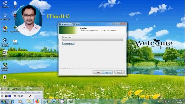 HTML Tutorial - How to download and install Notepad++ editor