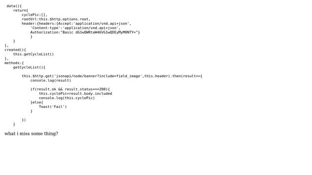 Drupal: jsonapi Cross-Origin Read Blocking CORB blocked cross-origin response in vue