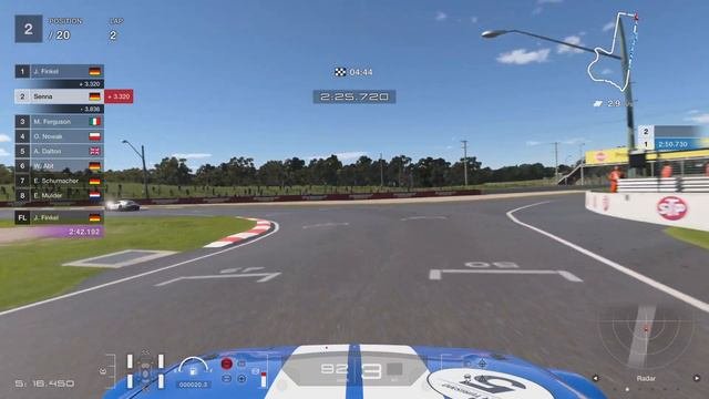 GT7 | Test Race | Mount Panorama Motor Racing Circuit | Mazda Roadster Touring Car | Onboard