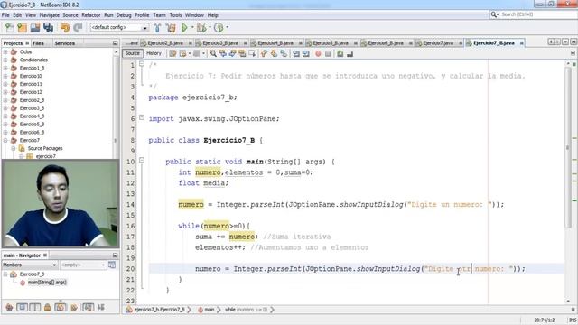 33. Programación en Java || Ciclos || Ejercicio  - Calcular el promedio de N números