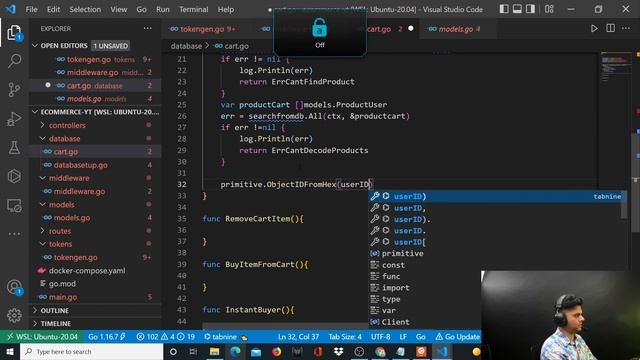 Golang Ecommerce Project - Part 20
