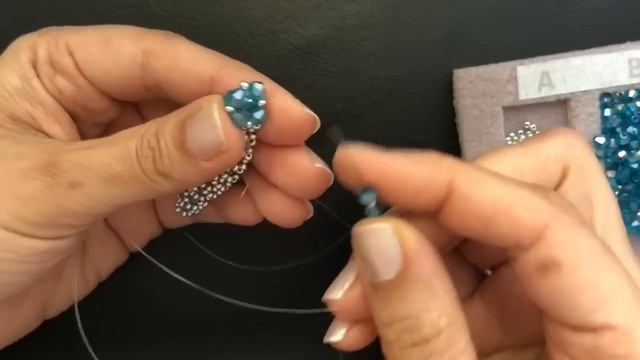 Tubular Netted Bracelet. DIY beaded bracelet. How to make beaded bracelet