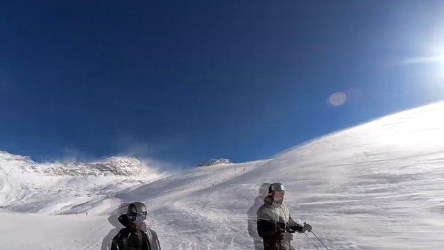 Червиния 2018.12.11: самые первые спуски