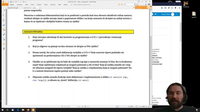 Programiranje C/C++ - L01 - razvojno okruženje, tipovi podataka