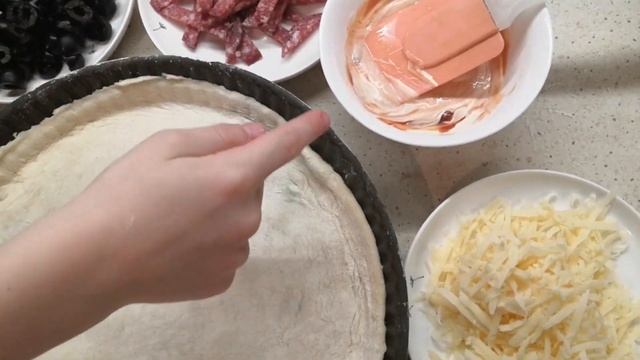 Пицца. Тесто из хлебопечки