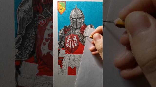 Как реалистично нарисовать рыцаря?