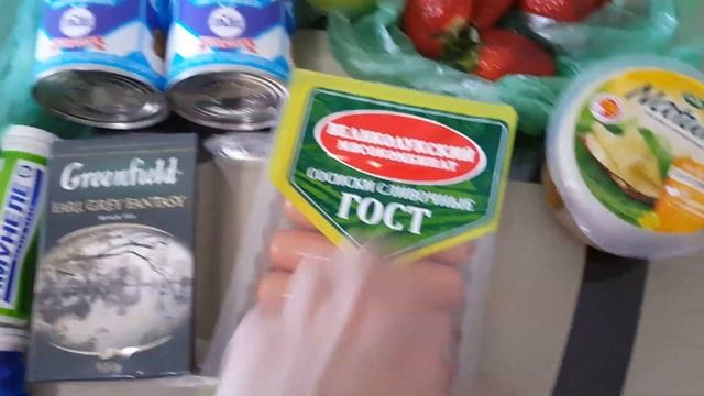 Покупки продуктов на неделю на 1764 руб с ценами