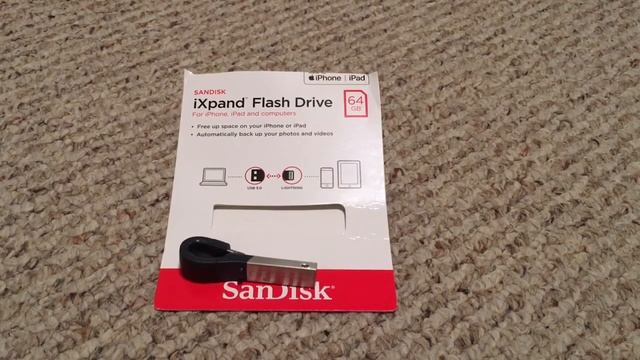 Sandisk IXpand 64gb Flash drive for IPhone