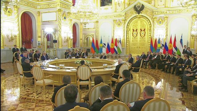 Владимир Путин. Заседание Высшего Евразийского экономического совета в расширенном составе 8.05.2024