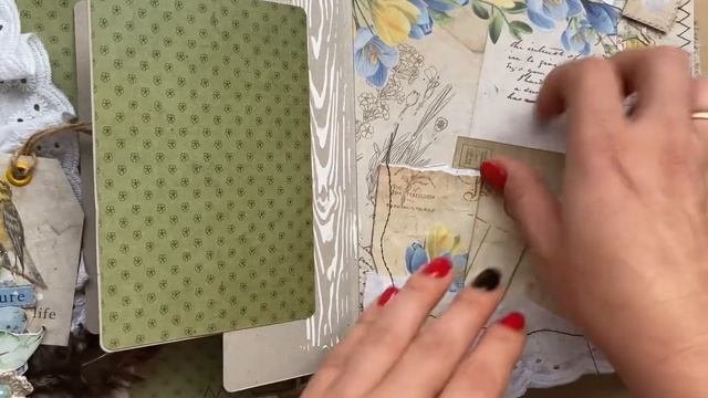 Видеообзор эко альбома. Скрапбукинг