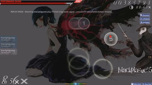Osu! Tokyo Ghoul - Unravel Insane