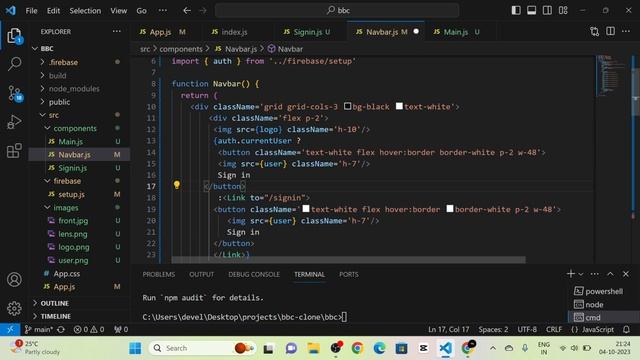 Part 3 | BBC News | React JS | Router, logout | Tailwindcss, firebase