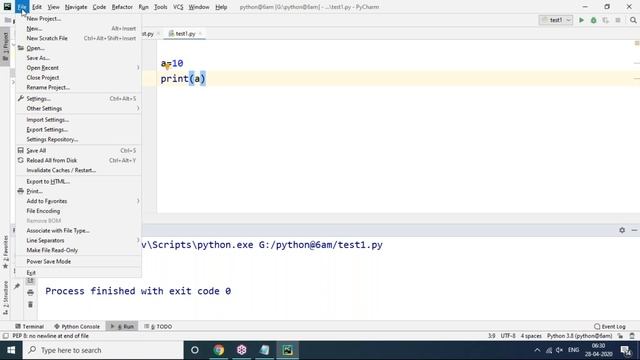 PYTHON tutorials || Demo - 2 || by Mr. Mohan Reddy On 28-04-2020 @6AM