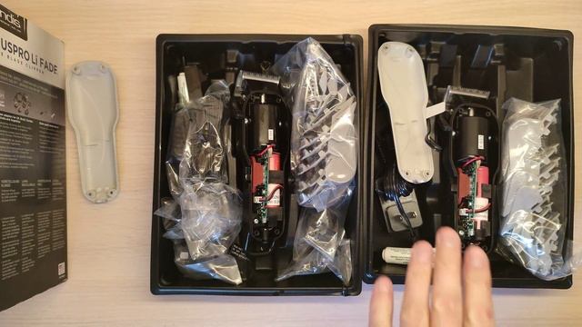 Сравнение машинок Andis USPro Li cordless Envy Li cordless USPro Li Fade Easy Clip Li cordless