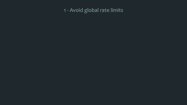 Web API Rate Limiting - Why it's so IMPORTANT for your APIs