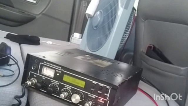 Portable activities with HF20a antenna homebrew multiband, transceiver JJ, tx pwr 20W, by the beach