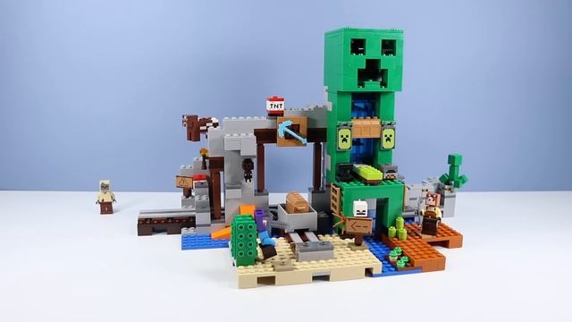 LEGO Minecraft The Creeper Mine Set 21155 Speed Build Review 2019