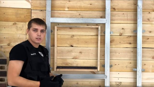 Монтаж фасадных панелей