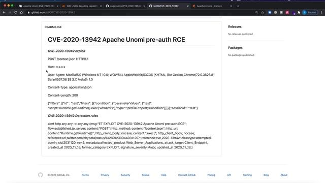 CVE-2020-13942 CVSS 10.0 Critical Pre-auth RCE Apache Unomi  + Automation ?