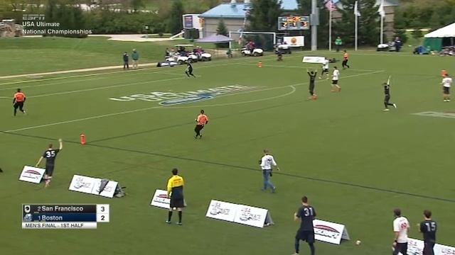 Early Revolver score (2016 Nationals - men's final)