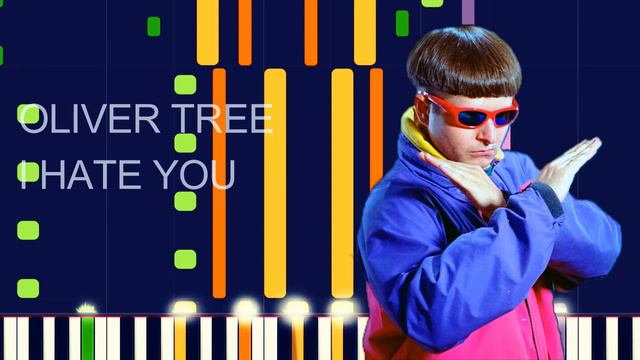 Oliver Tree - I HATE YOU (PRO MIDI FILE REMAKE) - "in the style of"