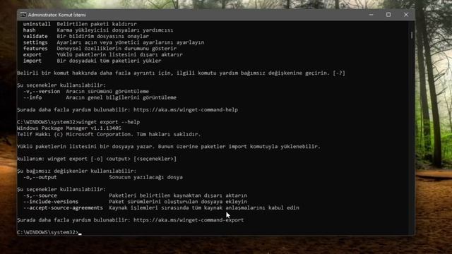 #2 - Pratik Bilgiler Serisi -  WinGet (Windows Paket Yöneicisi)