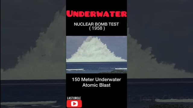 Bomb Test 1958 - Tsunami Bom 😱😱