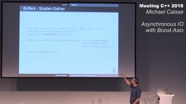Asynchronous IO Using Boost.Asio - Michael Caisse - Meeting C++ 2016