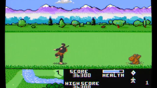 Atari 7800 Ninja Golf
