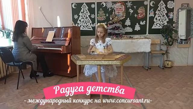 Малецкая Дарья/ Цимбалы/ «Колокольчик звенит» в обр. Ю.Бовбель | РАДУГА ДЕТСТВА