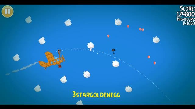 Angry Birds Seasons The Pig Days Level 1-6  3 Stars Walkthrough Score 144.800