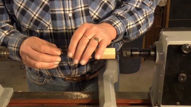 383 Wood-turning a 2000 year old pen
