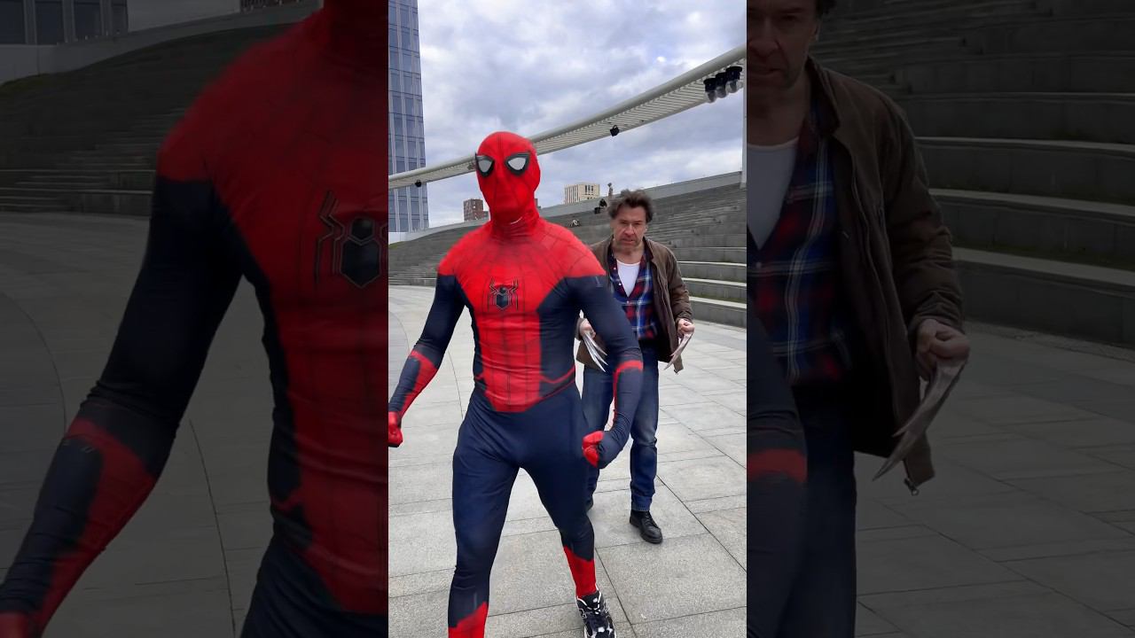 Funny Spiderman@ilyaarteWOW @RussianDeadpool #shorts