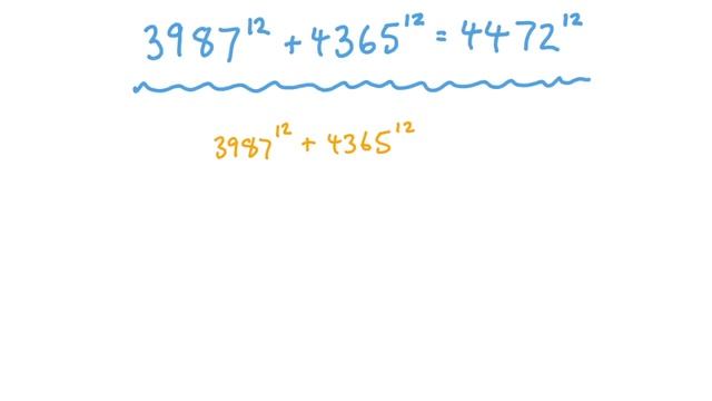 Fermat's Last Theorem | Popular Maths | Nagwa
