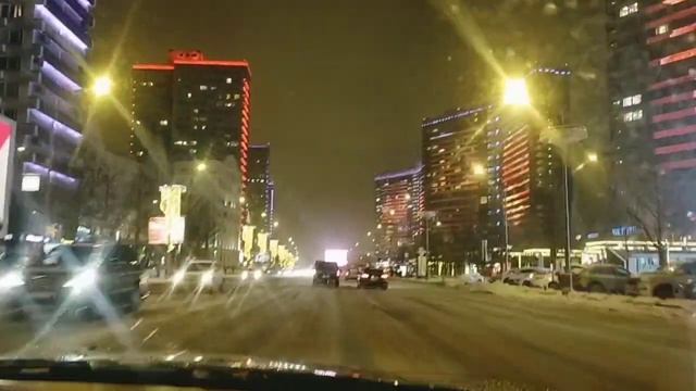 Очередной подарок от водителя такси!) ВЕЧЕРНЯЯ КРАСАВИЦА МОСКВА!!!)❤️?
