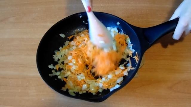 Постный плов из булгура с грибами