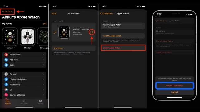 How to reset apple watch | how to factory reset apple watch with  iPhone or without iPhone
