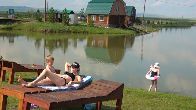 НА ОСТРОВЕ МЕЧТЫ С ДЕВУШКОЙ МЕЧТЫ! БАНЯ, РЫБАЛКА, ГРИЛЬ!  Отдых в Абакане (Пригорск) как в сказке
