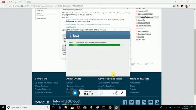 How to Install JAVA in windows 10 - Tutorial 1