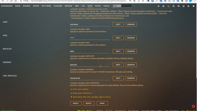 保种神器,低占用,BT PT 磁力链接下载工具,Unraid Transmission 安装 —— 群晖 Unraid Docker 24