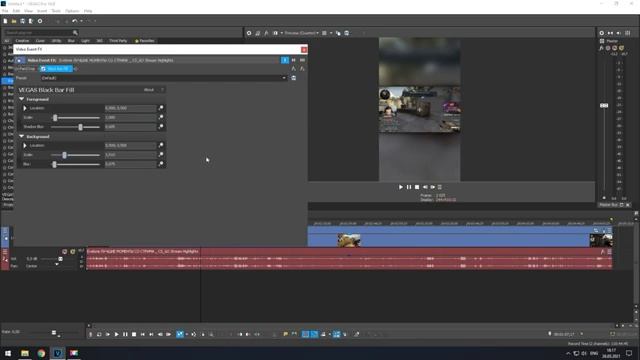 Vegas Pro 18:  Как сохранить и редактировать видео для TikTok