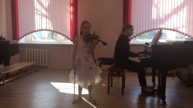 Матвеева Анна 9 лет. Ф.Фиорилло этюд #28 .В .Солтан «Мелодия»