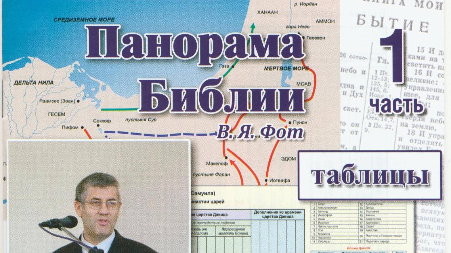 1. Введение в Ветхий Завет 1 из 9 частей. 
Панорама Библии. В. Я. Фот. Диск первый. Диск  № MP335-1