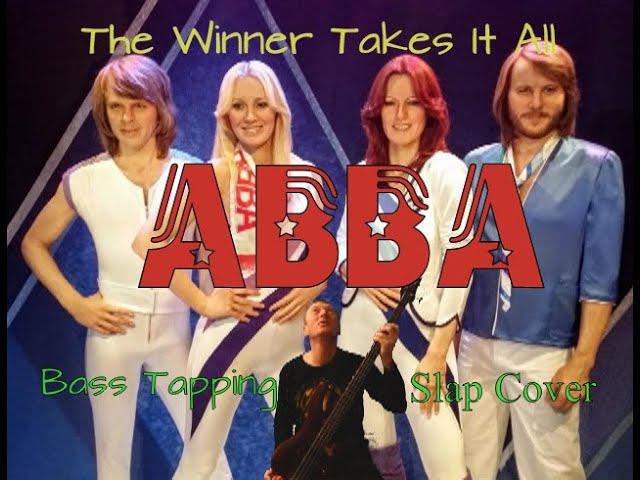 ABBA. The Winner Takes It All. Bass Tapping Slap Cover