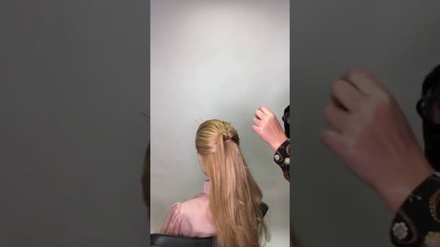 Причёска от Елены Войновой!
