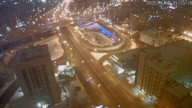 Москва - Нижегородская улица - веб камера 06.01.2021 18:56