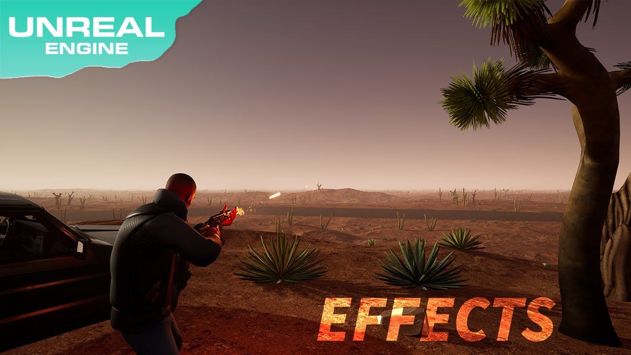 Создаем шутер от третьего лица на Unreal Engine 4 / Часть 6 / Эффекты